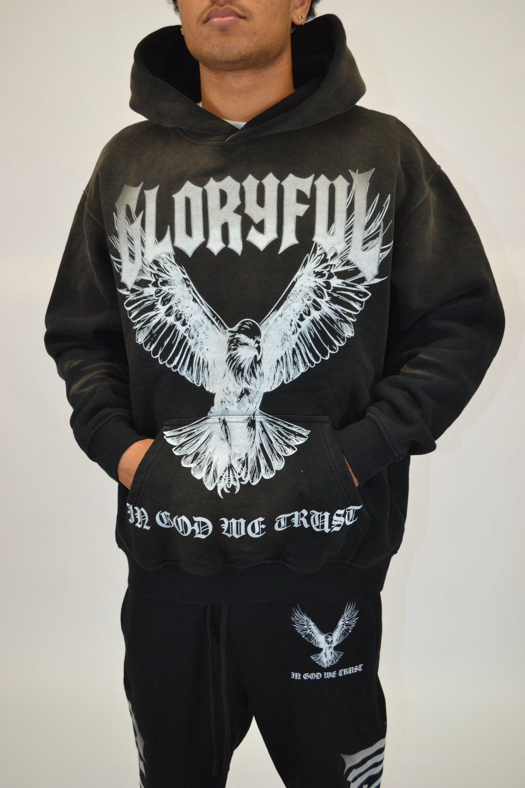 Eagle Hoodie (Black)
