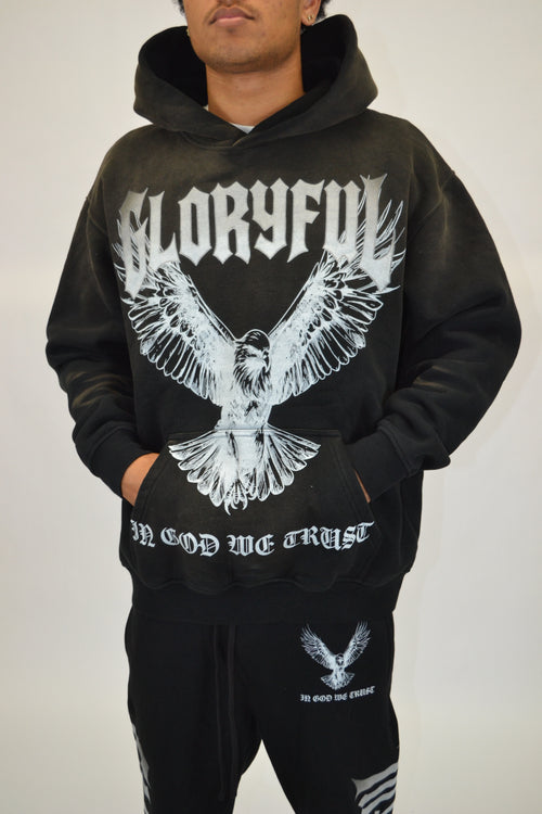Eagle Hoodie (Black)