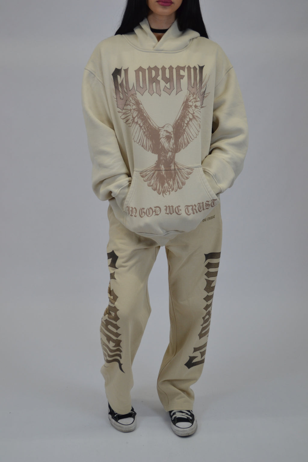 Eagle Hoodie (Cream)