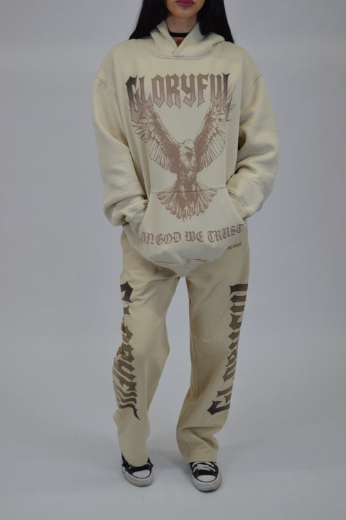Eagle Hoodie (Cream)